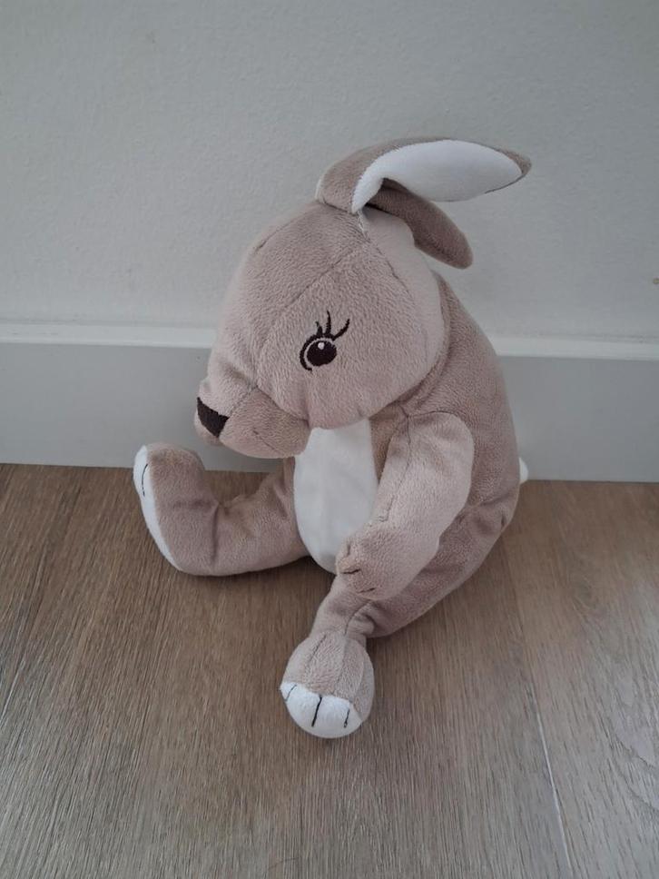 Knuffel haas konijn Ikea Gosig Kanin lichtbruin L595, Kinderen en Baby's, Speelgoed | Knuffels en Pluche, Zo goed als nieuw, Konijn