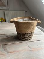 Bloempot, Overige materialen, Rond, Ophalen of Verzenden, Zo goed als nieuw