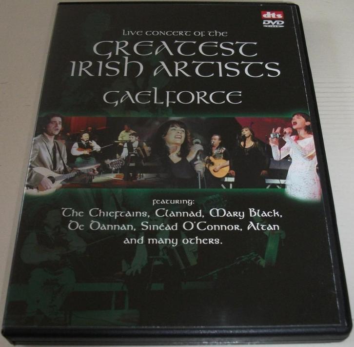 Dvd *** GAELFORCE *** Greatest Irish Artists, Cd's en Dvd's, Dvd's | Muziek en Concerten, Zo goed als nieuw, Muziek en Concerten