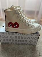 Converse Play Comme des Garçons dames maat 37 wit/crème, Kleding | Dames, Ophalen of Verzenden, Zo goed als nieuw, Wit, Sneakers of Gympen