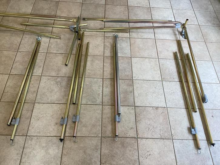 Piper voortentframe PowerGrip staal 28 mm maat 11 - 20, Caravans en Kamperen, Kampeeraccessoires, Zo goed als nieuw, Ophalen