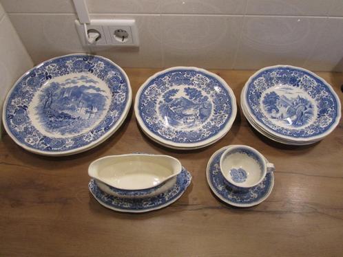 Burgenland blauw Villeroy en Boch serviesdelen, Huis en Inrichting, Keuken | Servies, Porselein, Ophalen of Verzenden