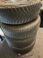 Winterbanden op stalen velg 195/65 R15, Auto-onderdelen, Banden en Velgen, Ophalen, Gebruikt, 15 inch, Banden en Velgen