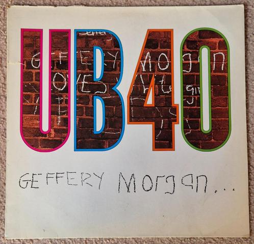 UB40 ‎– Geffery Morgan..., Cd's en Dvd's, Vinyl | Pop, 1980 tot 2000, Ophalen of Verzenden