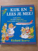 KIJK EN LEES JE MEE? RICHARD SCARRY, Boeken, Kinderboeken | Kleuters, Gelezen, Richard Scarry, Ophalen of Verzenden, Fictie algemeen