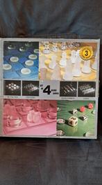 4 bord spellen van glas stenen, Hobby en Vrije tijd, Gezelschapsspellen | Bordspellen, Ophalen