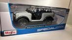 Ford bronco badlands 2021 maisto 1.18, Maisto, Ophalen of Verzenden, A, A