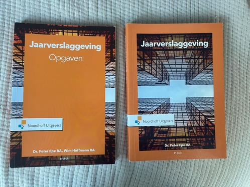 Peter Epe - Jaarverslaggeving + opgaven, Boeken, Economie, Management en Marketing, Zo goed als nieuw, Management, Ophalen of Verzenden