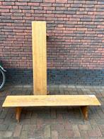 2 oude kinder bankjes, Ophalen of Verzenden, Zo goed als nieuw, Hout