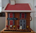 Speelgoedhuis met los dak , opbergmand , sinterklaascadeau., Ophalen of Verzenden, Zo goed als nieuw, Overige typen