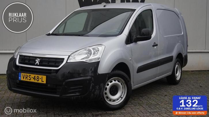 Peugeot Partner bestel 121 1.6 BlueHDi 100pk L2 Premium S&S, Auto's, Bestelauto's, Bedrijf, Te koop, ABS, Airconditioning, Alarm