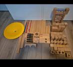 Houten Bouwset - Veel Onderdelen! Haba houten knikkerbaan, Ophalen of Verzenden, Zo goed als nieuw, Overige merken