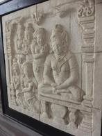 Stenen tegel Buddha, Antiek en Kunst, Ophalen