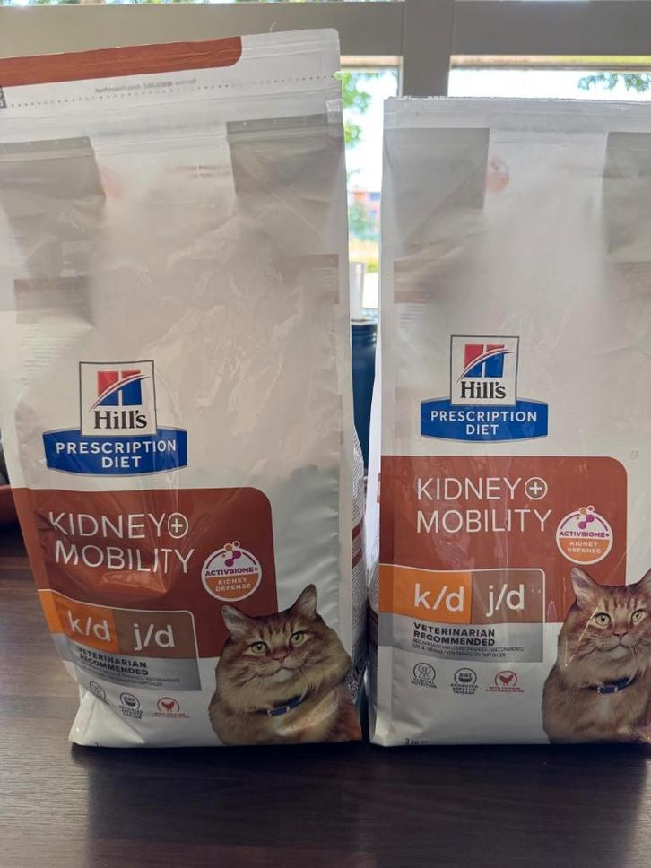 Hills kattenvoer brokjes nierdieet Kidney Mobility (kip), Dieren en Toebehoren, Dierenvoeding, Kat, Ophalen