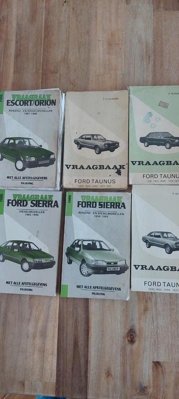 Ford Vraagbaken: Escort, Taunus, Sierra - Set beschikbaar voor biedingen