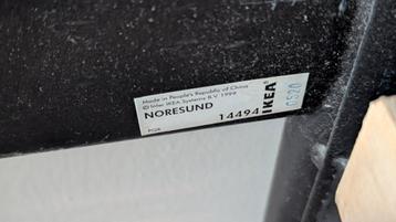 Ikea Noresund Bedframe 140x200 met Brattby lattenbodem - afbeelding 3