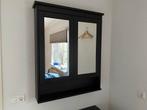 Hemnes spiegelkast van Ikea zwartbruin, Huis en Inrichting, Ophalen, 50 tot 100 cm, Minder dan 25 cm, Minder dan 100 cm