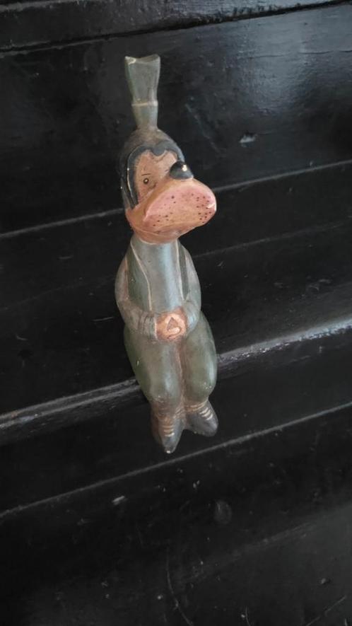 Vintage Goofy Houten Beeld, Antiek en Kunst, Kunst | Beelden en Houtsnijwerken, Ophalen of Verzenden