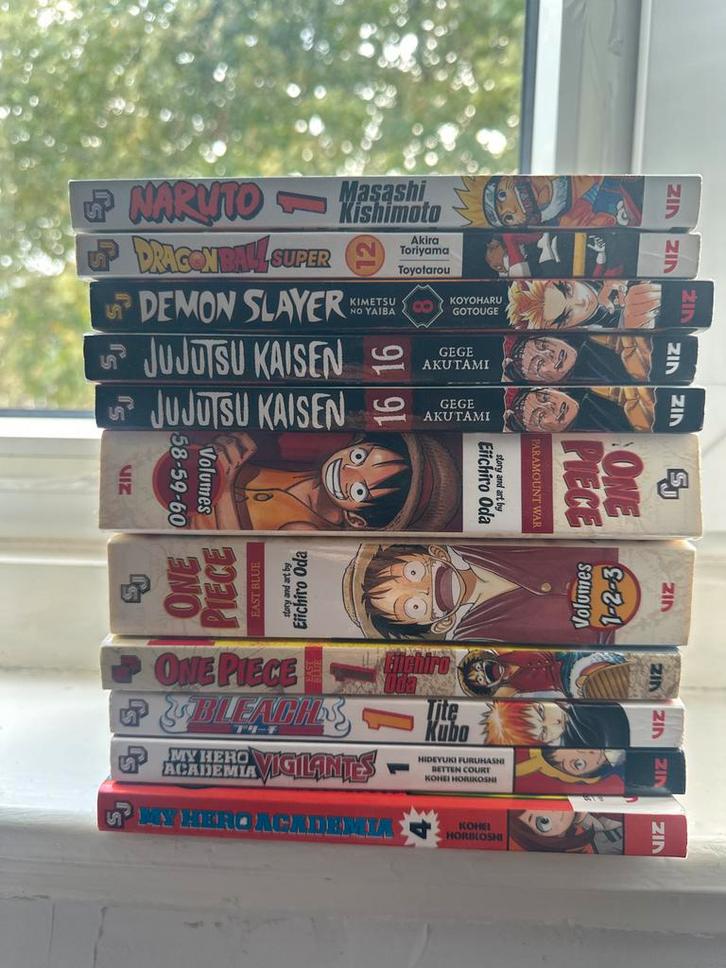 Manga Collectie - 9 Boeken, Boeken, Stripboeken, Zo goed als nieuw, Meerdere stripboeken, Ophalen of Verzenden