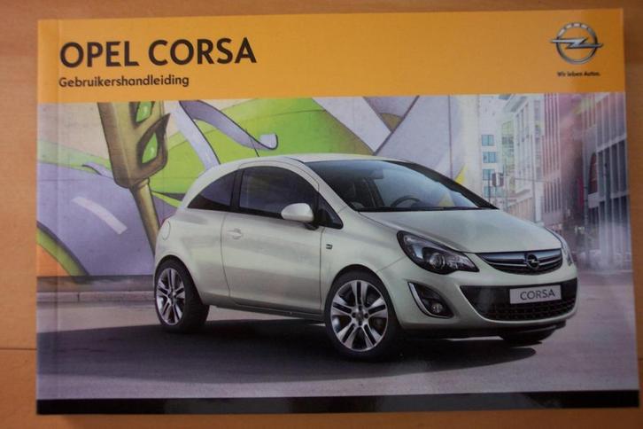 Opel Corsa Instructieboekje 2012-2015 Corsa 1.2 1.4 OPC, Auto diversen, Handleidingen en Instructieboekjes, Verzenden