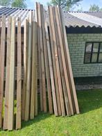 Mooi tuinhout azobe palen en vlonderhout geïmpregneerd hout, Ophalen of Verzenden, Zo goed als nieuw, Hout