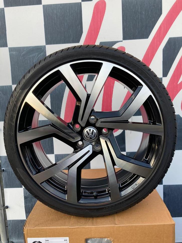 19” VW brescia velgen 5x112 Golf GTD GTI + pirelli PZero, Auto-onderdelen, Banden en Velgen, Band(en), Ophalen of Verzenden