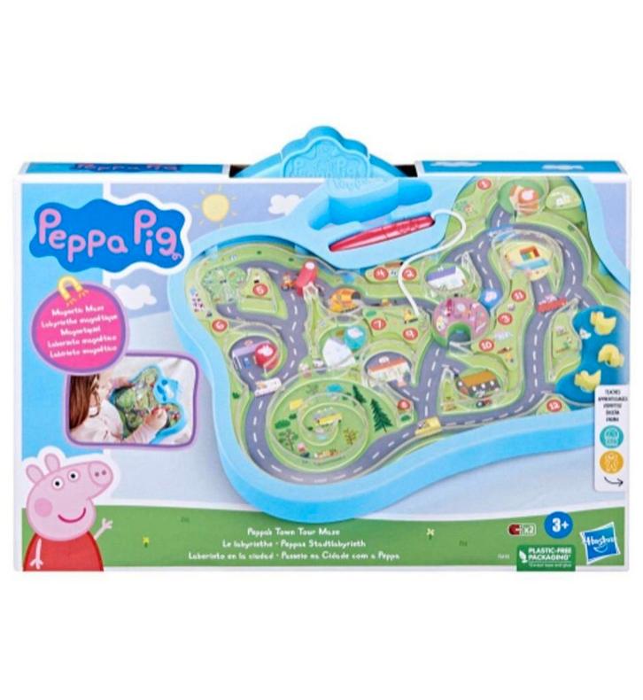 Peppa Pig doolhof - peppa pig - magnetisch bord, Kinderen en Baby's, Speelgoed | Buiten | Los speelgoed, Nieuw, Ophalen of Verzenden
