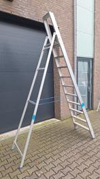 Solide Bordes trap / ladder 10 treden Sta hoogte 250cm., Ophalen, ., Zo goed als nieuw, .
