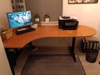 bureau, Huis en Inrichting, Bureaus, Ophalen, In hoogte verstelbaar, Gebruikt, Bureau