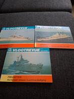 Vlootrevue Serie Maritiem - Marine Schepen, Marine, Ophalen of Verzenden, 1945 tot heden, Onbekend