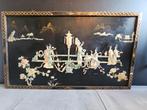 chinese of Aziatische wanddecoratie met parelmoer, Ophalen