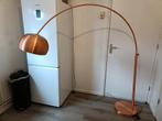 Elegante booglamp met koperen kap, Ophalen, Zo goed als nieuw, Metaal, Modern
