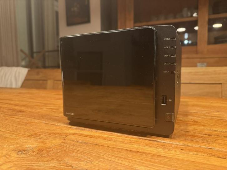 Synology DS916+ NAS (4-bay) met 8GB RAM – zeer nette staat, Computers en Software, NAS, Gebruikt, Ophalen of Verzenden