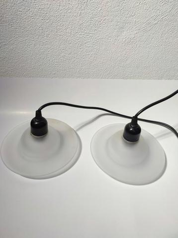 2x Vintage Space Age Plafondlampen Massive beschikbaar voor biedingen