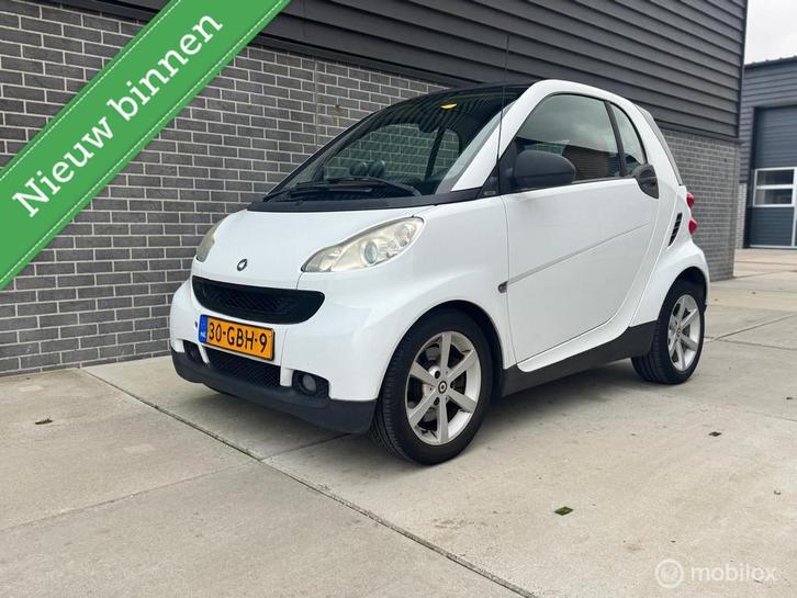 Smart fortwo coupé 1.0 BOMVOL AUT Leder Glazen Dak APK NAP, Auto's, Smart, Bedrijf, Te koop, ForTwo, ABS, Airbags, Airconditioning