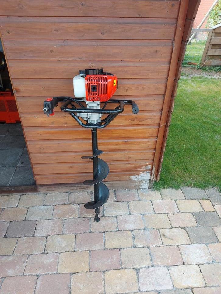 Grondboor te huur, Tuin en Terras, Hand-tuingereedschap, Zo goed als nieuw, Grondboor, Ophalen of Verzenden
