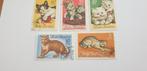 5988 roemenie poezen , Postzegels en Munten, Postzegels | Europa | Overig, Verzenden, Overige landen
