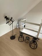 Industriële lampenset (hang, plafond, staand), Ophalen, 50 tot 75 cm, Zo goed als nieuw, Metaal