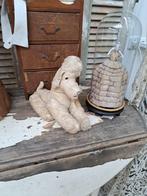 Oude schattige poedel, brocante. Brocante poedel, echt een s, Ophalen of Verzenden