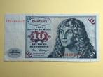 10 mark 1980, Duitsland., Postzegels en Munten, Bankbiljetten | Europa | Niet-Eurobiljetten, Verzenden, Duitsland, Los biljet