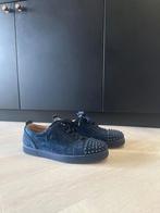 christian louboutin louis junior spikes lage sneakers, Christian Louboutin, Blauw, Overige typen, Ophalen of Verzenden
