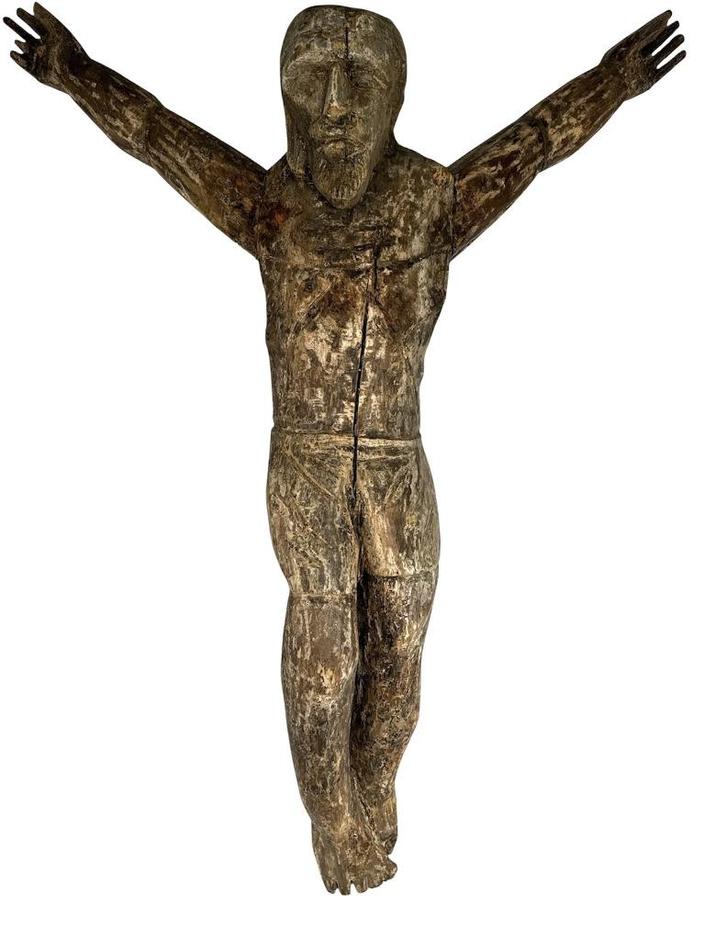 64. Corpus Christi, 18e eeuw, Antiek en Kunst, Kunst | Beelden en Houtsnijwerken, Ophalen of Verzenden