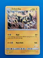 Zebstrika - Rare 45/181 Pikachu Stamp #16 - Team Up, Ophalen of Verzenden, Zo goed als nieuw, Losse kaart