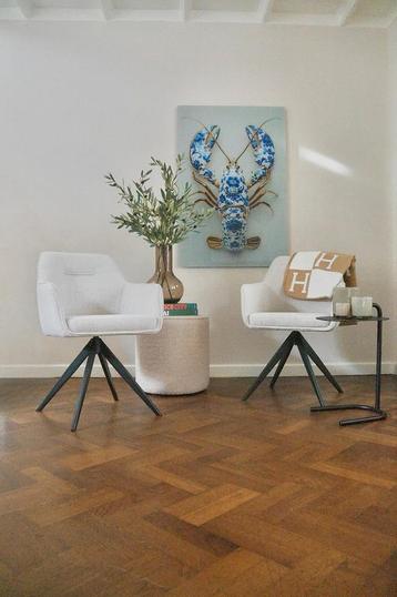 6x Luxe draaistoelen - Nieuw in doos - Direct leverbaar beschikbaar voor biedingen