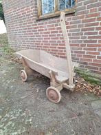 Antieke  eiken  bolder  kar, Caravans en Kamperen, Bolderkarren, Ophalen