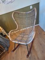 Rotan Schommelstoel, Huis en Inrichting, Stoelen, Ophalen, Gebruikt, Bruin, Bohemian