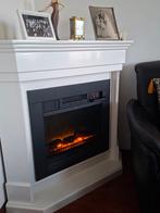 Electrische hoek haard, Ophalen, Gebruikt, Vrijstaande haard, Elektrische haard