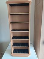Houten cd en dvd rek 87cm hoog x 26cm breed x 19 diep., Huis en Inrichting, Woonaccessoires | Cd- en Dvd-rekken, Ophalen, Hout