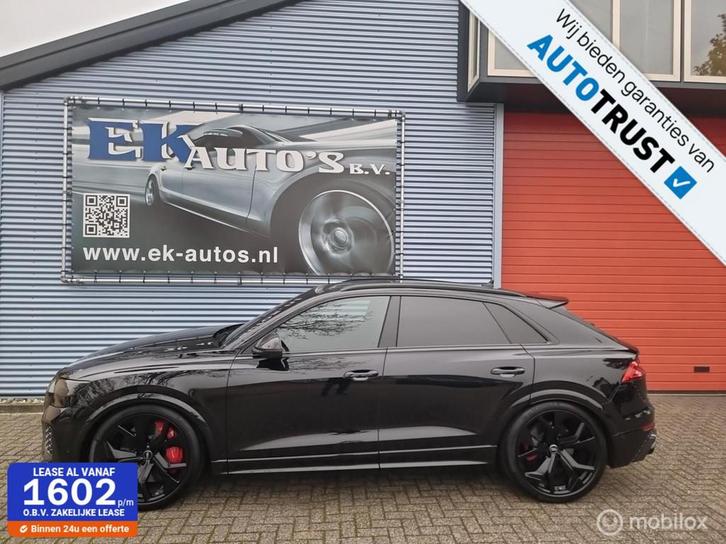Audi RS Q8 4.0 TFSI RS Q8 quattro 601pk. Topstaat ! Vol !, Auto's, Audi, Bedrijf, Te koop, RSQ8, 360° camera, 4x4, ABS, Achteruitrijcamera