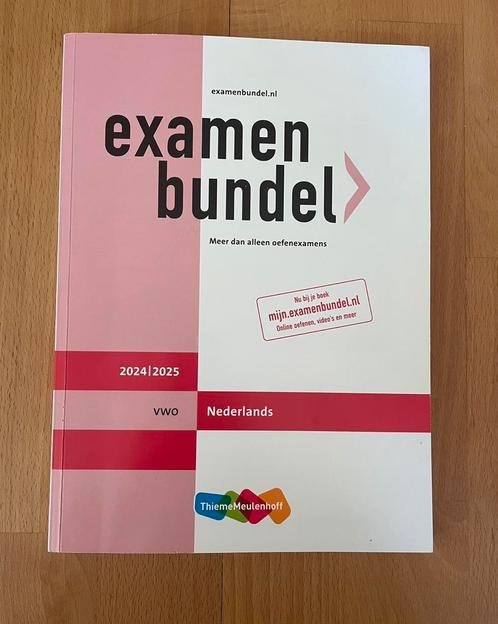 Examenbundel Nederlands vwo, Boeken, Schoolboeken, Zo goed als nieuw, Nederlands, VWO, Ophalen of Verzenden